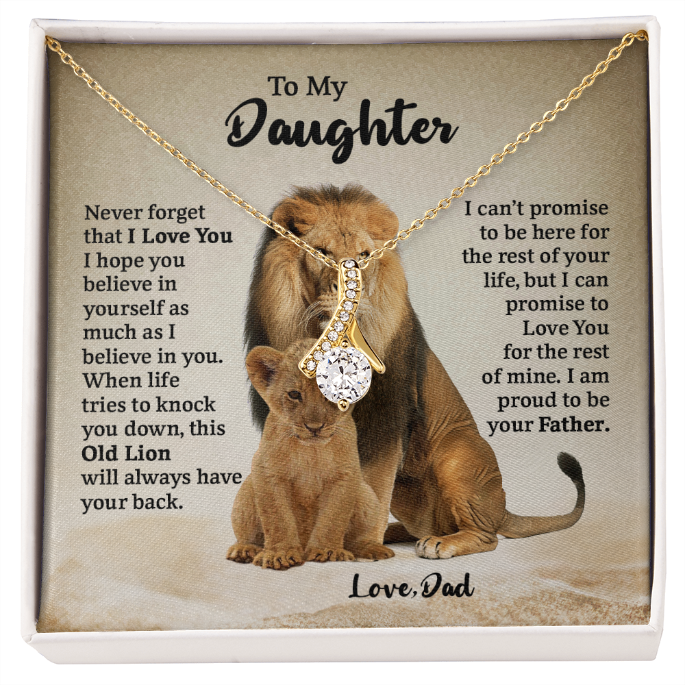 To My Daughter - Allurin Beauty Necklace