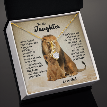 To My Daughter - Allurin Beauty Necklace
