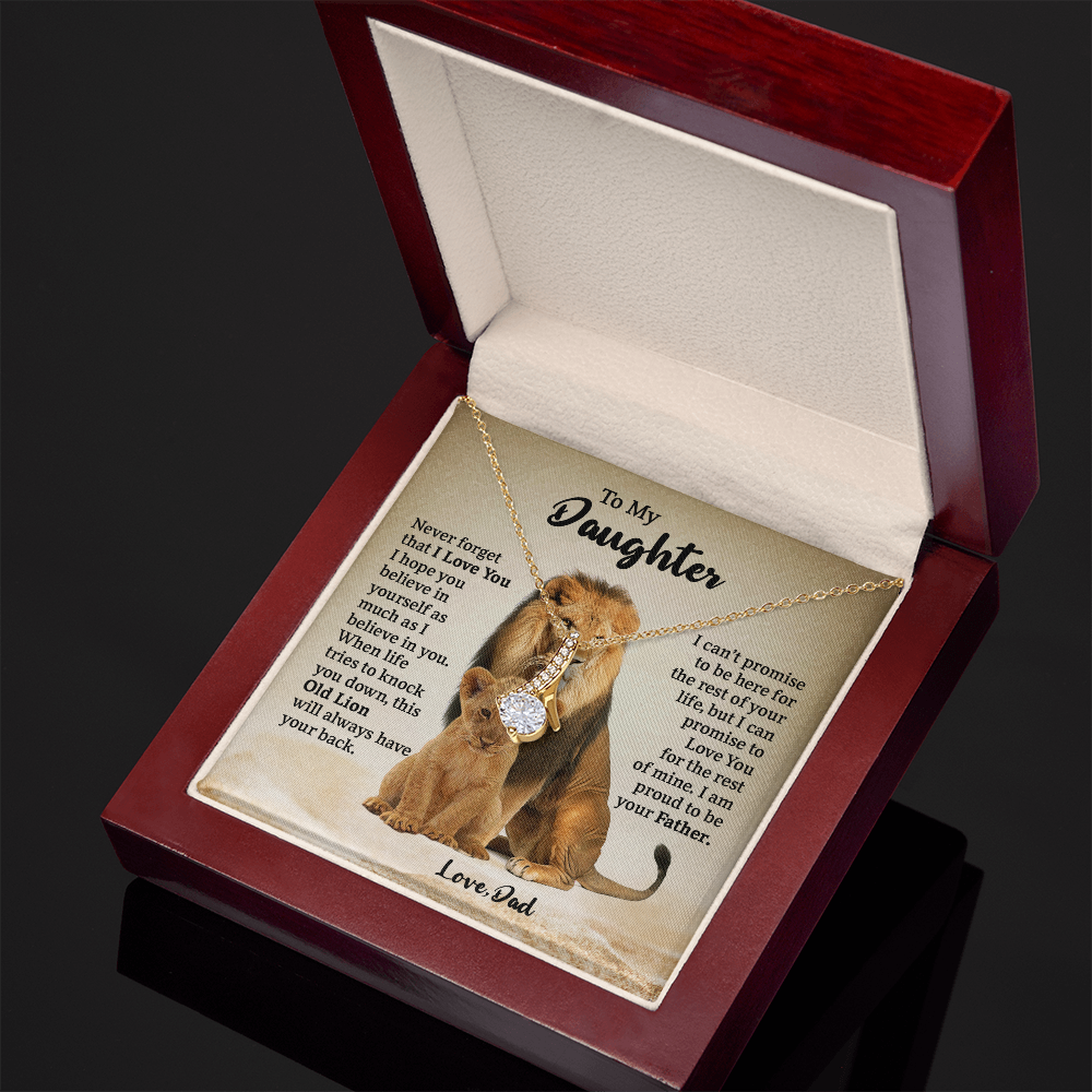 To My Daughter - Allurin Beauty Necklace